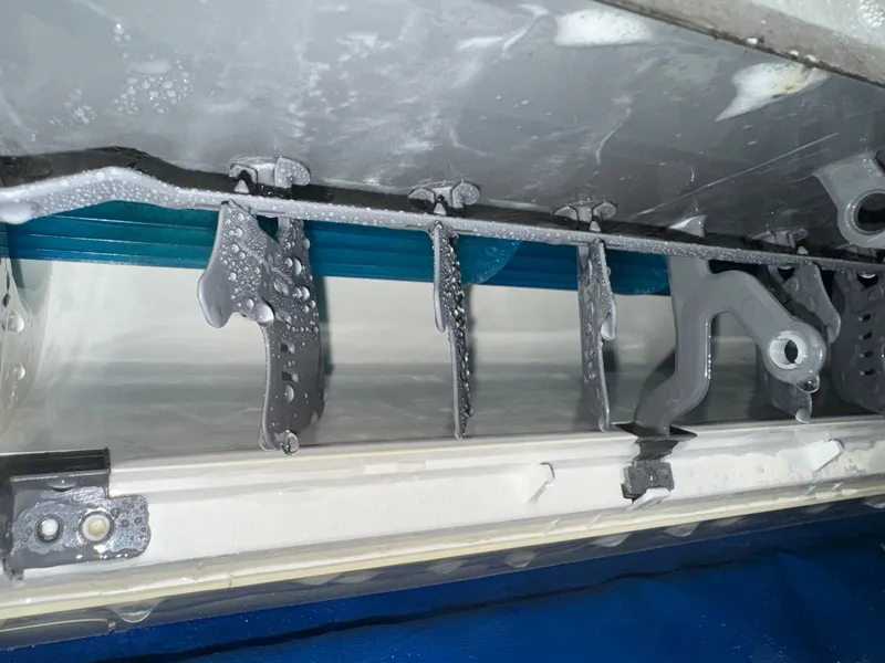 After professional aircon cleaning Townsville - Pristine internal components, like new